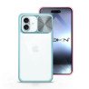 Funda Premium Anti-Golpe Gel iPhone 16 con Cámara Cubierta Deslizante