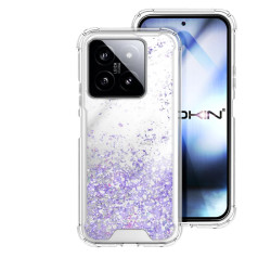 Funda Gel transparente purpurina Xiaomi Mi 14T Pro 4 -Colores