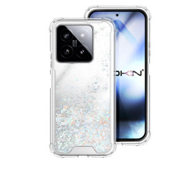 Funda Gel transparente purpurina Xiaomi Mi 14T Pro 4 -Colores