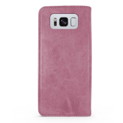 Funda Tapa con Tarjetero Samsung Galaxy S8 Polipiel - 4 Colores
