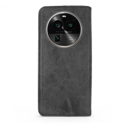 Funda Tapa con Tarjetero Oppo Find X6 Polipiel - 4 Colores