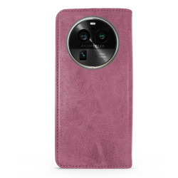 Funda Tapa con Tarjetero Oppo Find X6 Pro Polipiel - 4 Colores