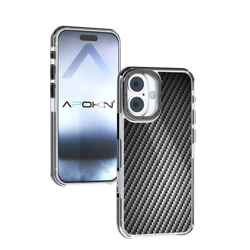 Funda Efecto Carbono iPhone 16 Plus