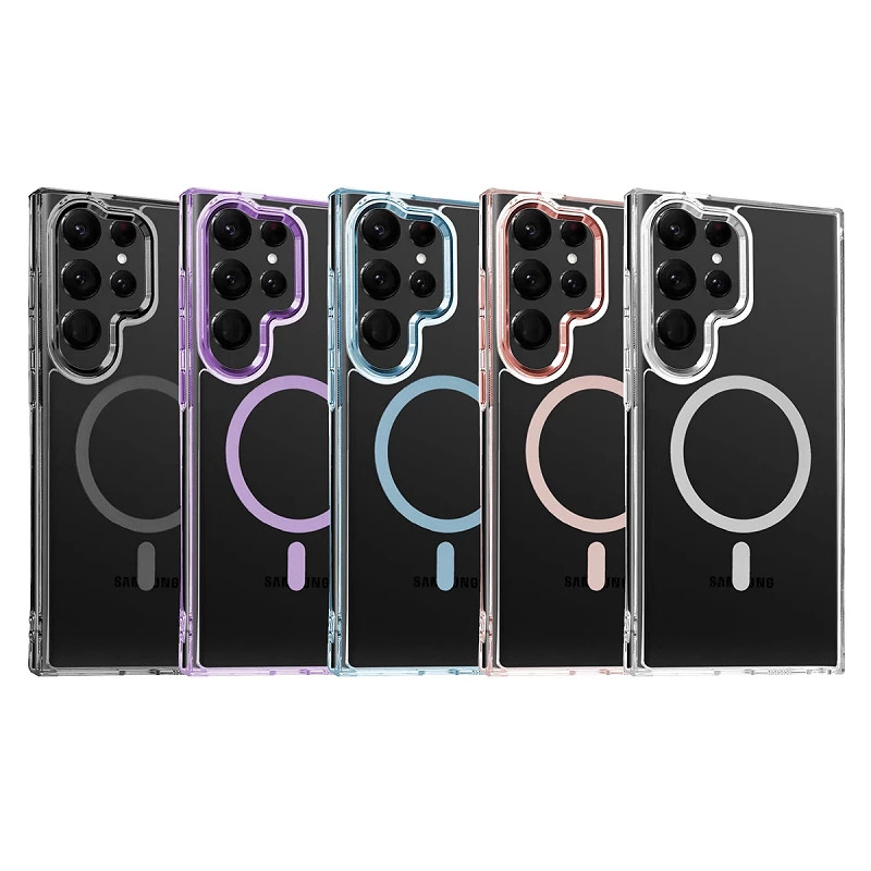 Funda Transparente Acrílica Premium Samsung S24 FE 5-Colores