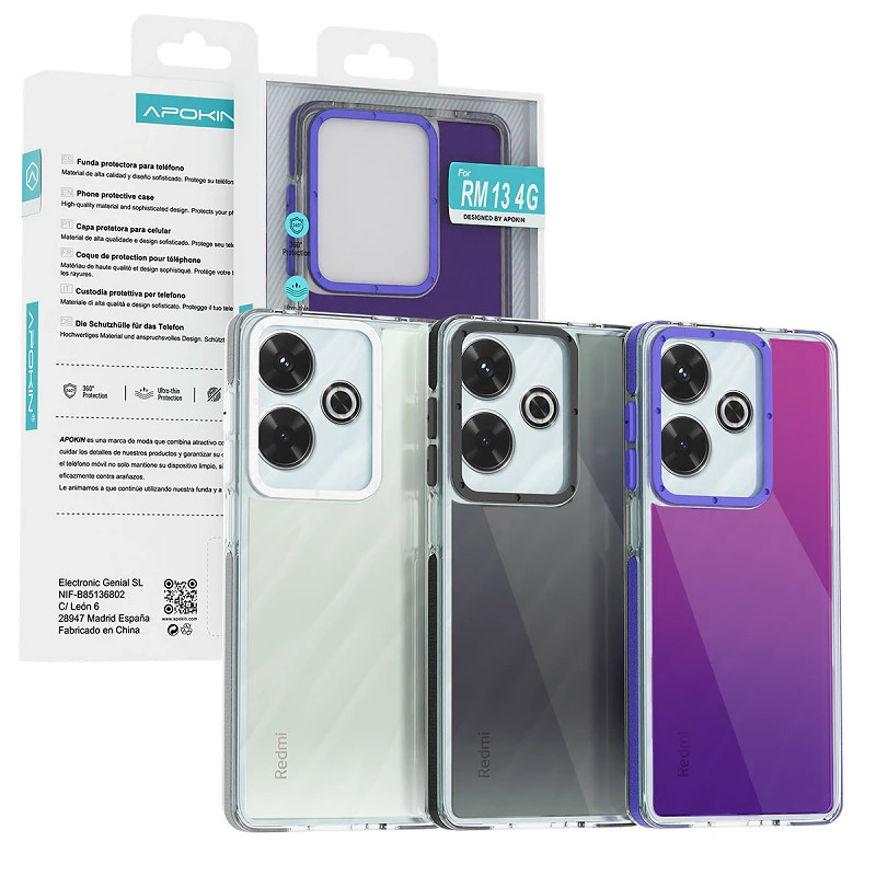 Funda Camaleon Apokin Samsung Galaxy S23 Ultra 3 Colores