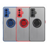 Funda Gel Moto G35 Iman con soporte Smoked