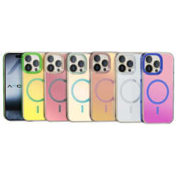 Funda Iridiscente Camaleon con Magsafe iPhone 16 6 Colores