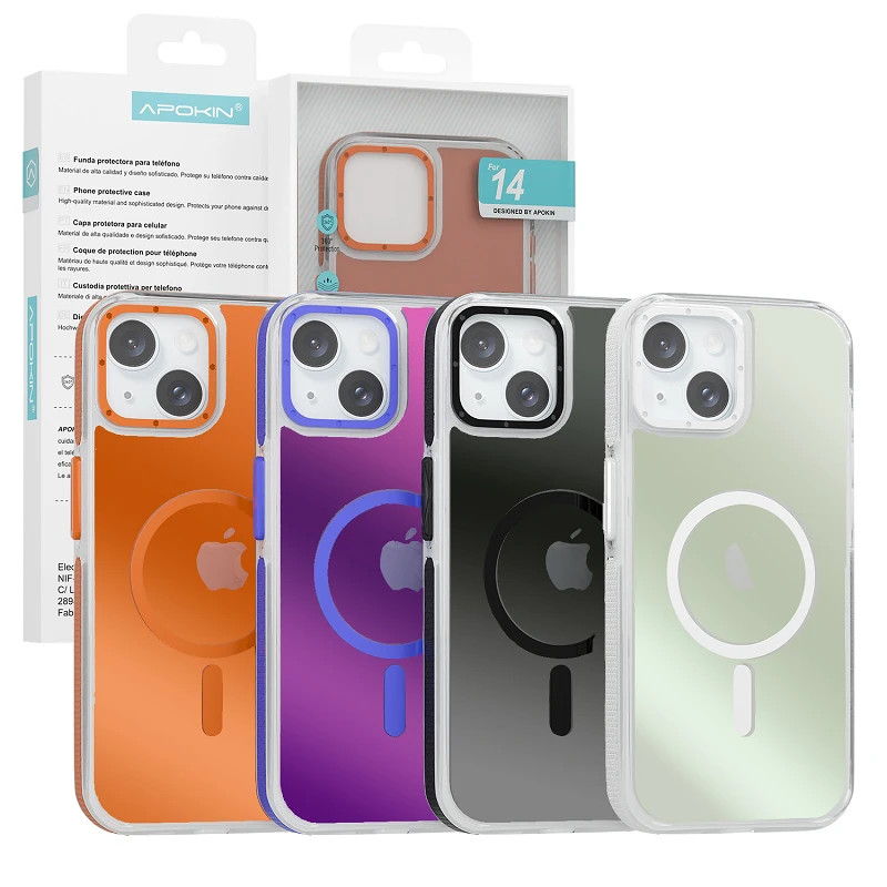 Funda Camaleon Apokin iPhone 14 Magsafe 4 Colores