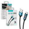 Cable USB-A a Tipo-C 15W 3A Horse Light